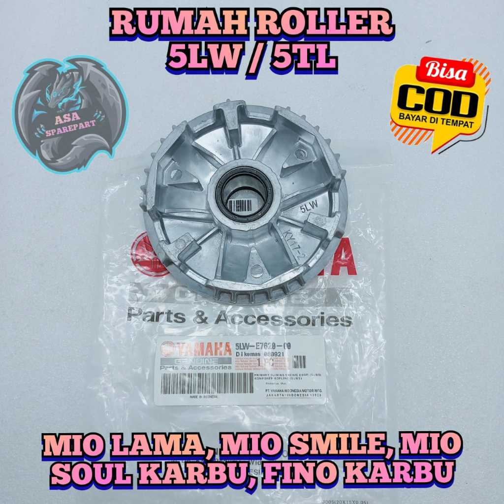 RUMAH ROLLER 5TL / 5LW Motor YAMAHA MIO LAMA / SPORTY , MIO SMILE , MIO SOUL KARBU , FINO CARBU Nouv