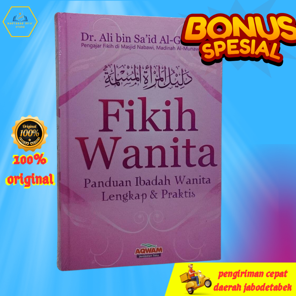 Buku kitab fiqih fikih sunnah Wanita islami lengkap original
