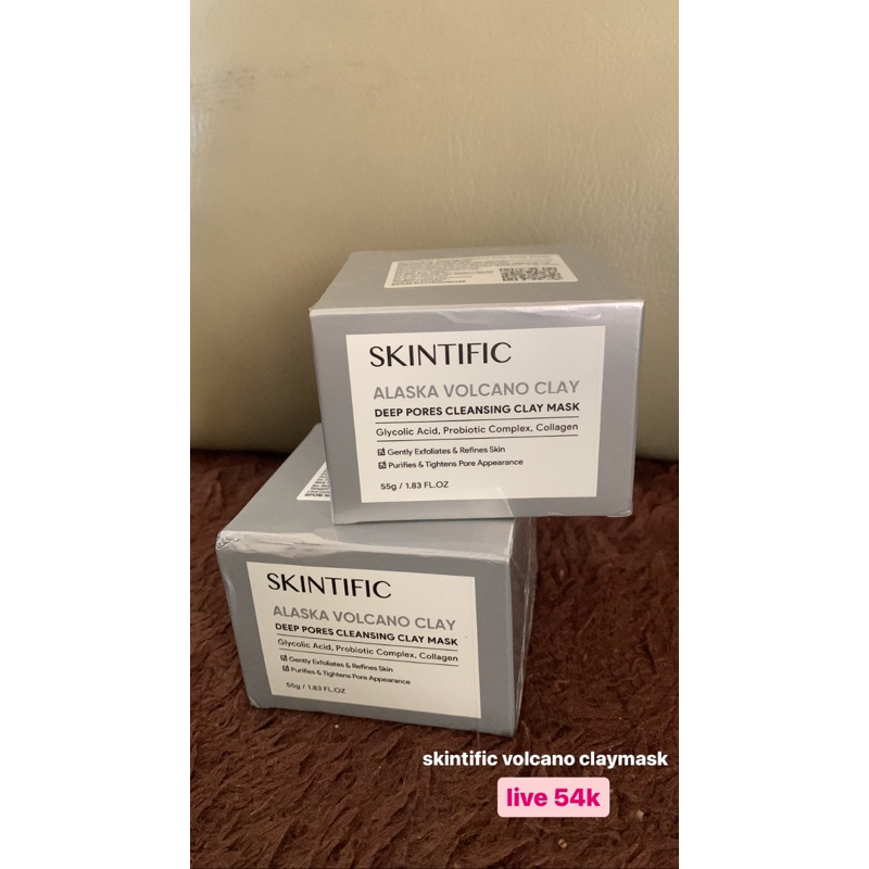 Skintific volcano claymask