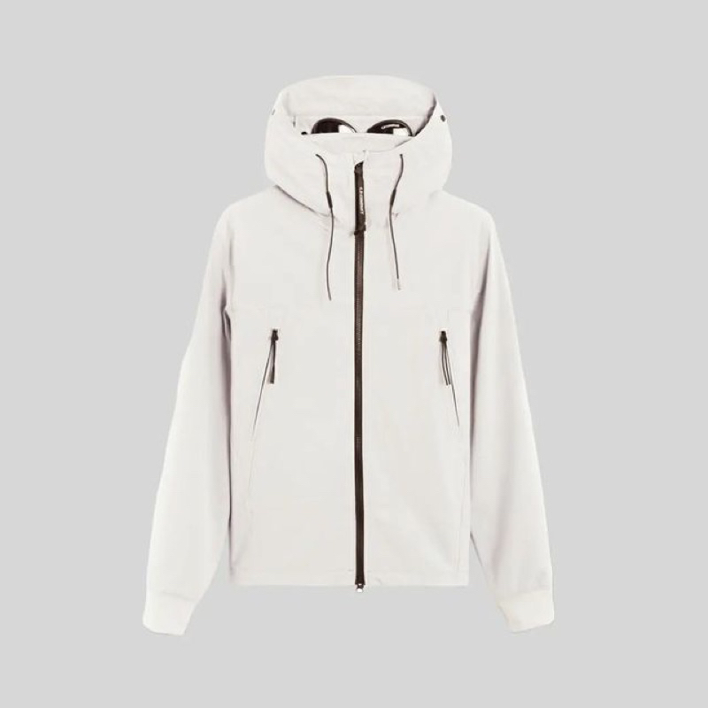 CP. Company Softshell Goggle Jacket In Sandshell