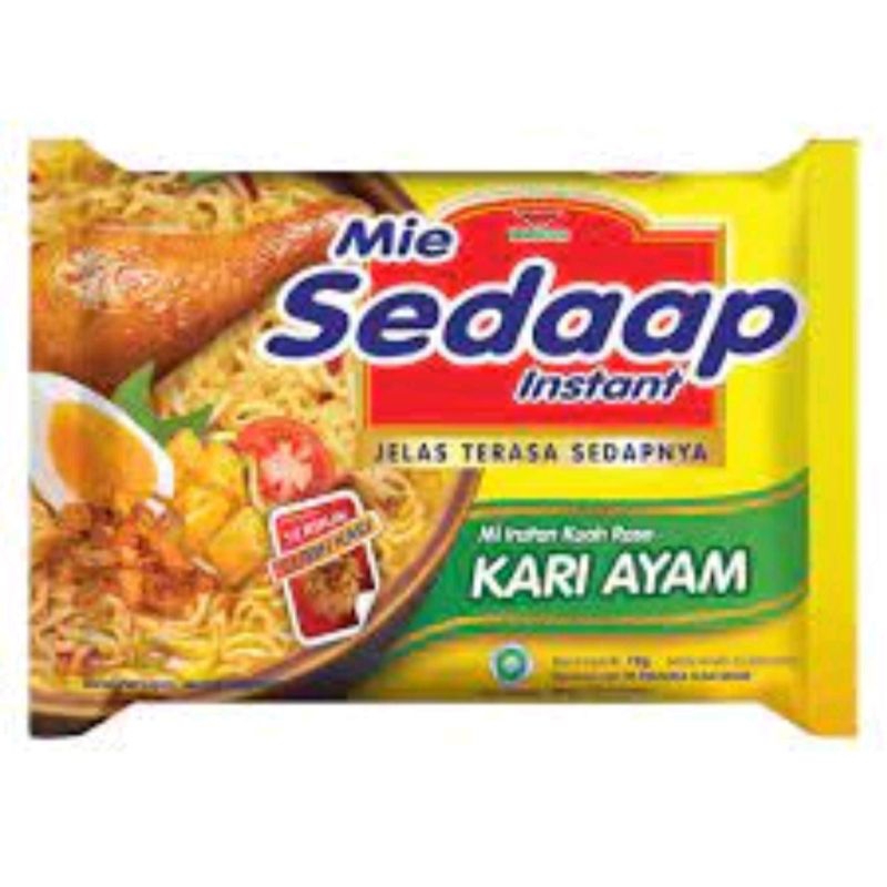 

MIE INSTAN MIE SEDAP KUAH KARI AYAM