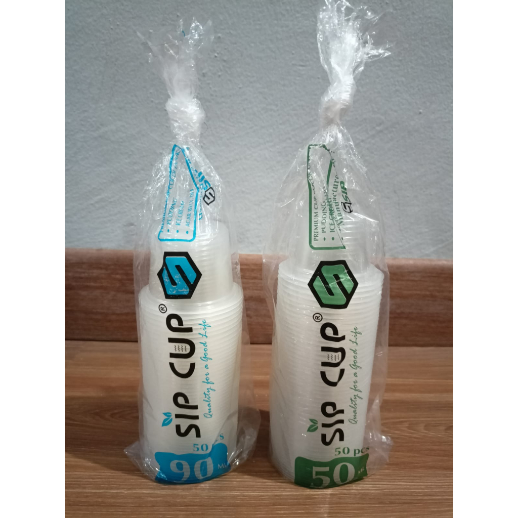 

Cup Puding SIP 50 ML & 90 ML / Cup Es Krim / Cup plastik
