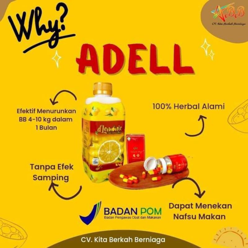 

PAKET ADEL (Apell Silaxing isi 30+ D'lemonie)