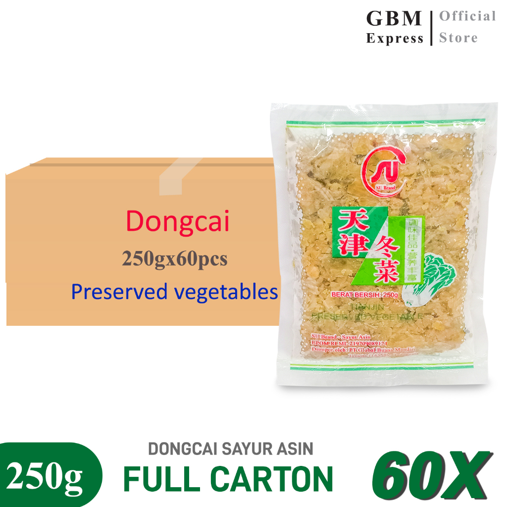 

SU Brand Dong Cai 250 g - Full carton 60 pcs