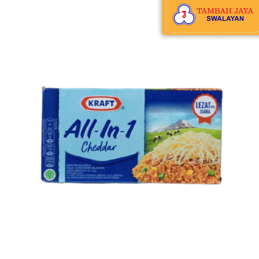 

keju Kraft All-In-1 Cheddar 150gr