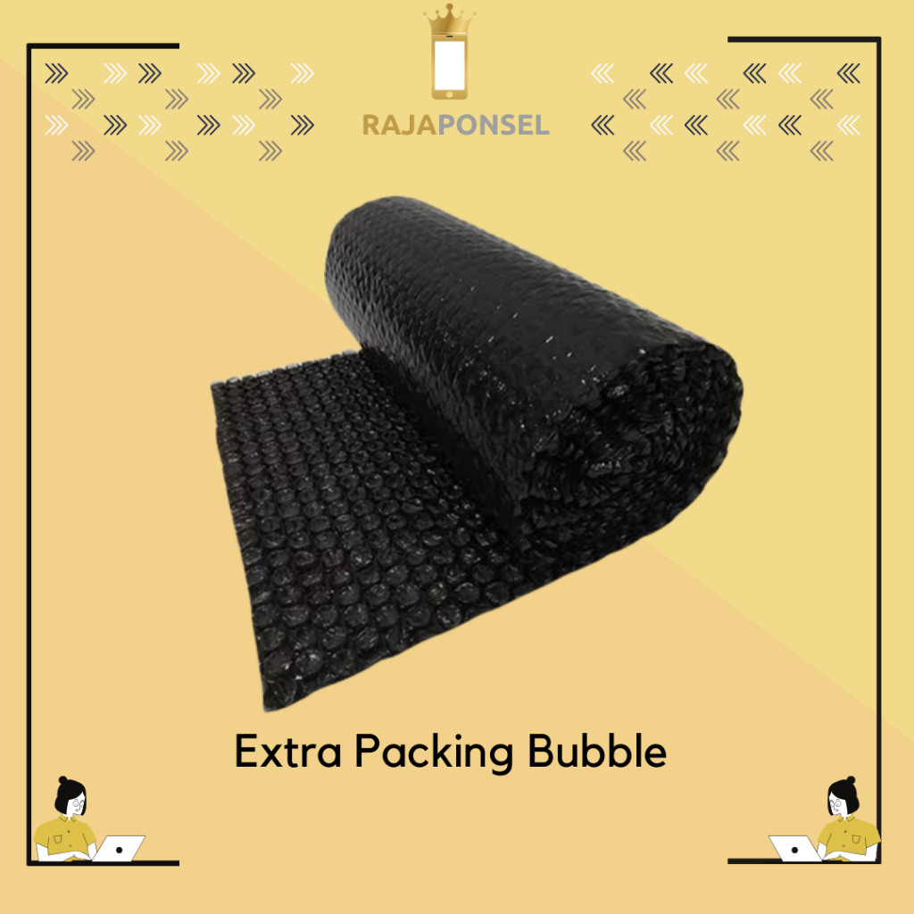 

Extra Packing Tambahan Black Bubble Wrap