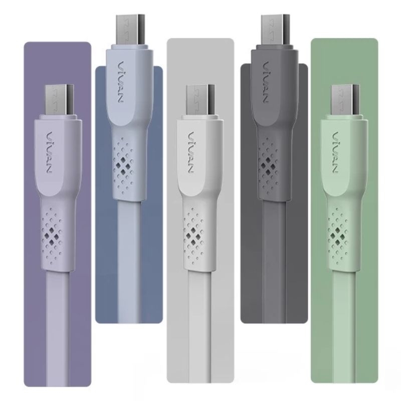 KABEL DATA VIVAN CSM100S KABEL DATA MICRO USB ORIGINAL KABEL DATA VIVAN MICRO