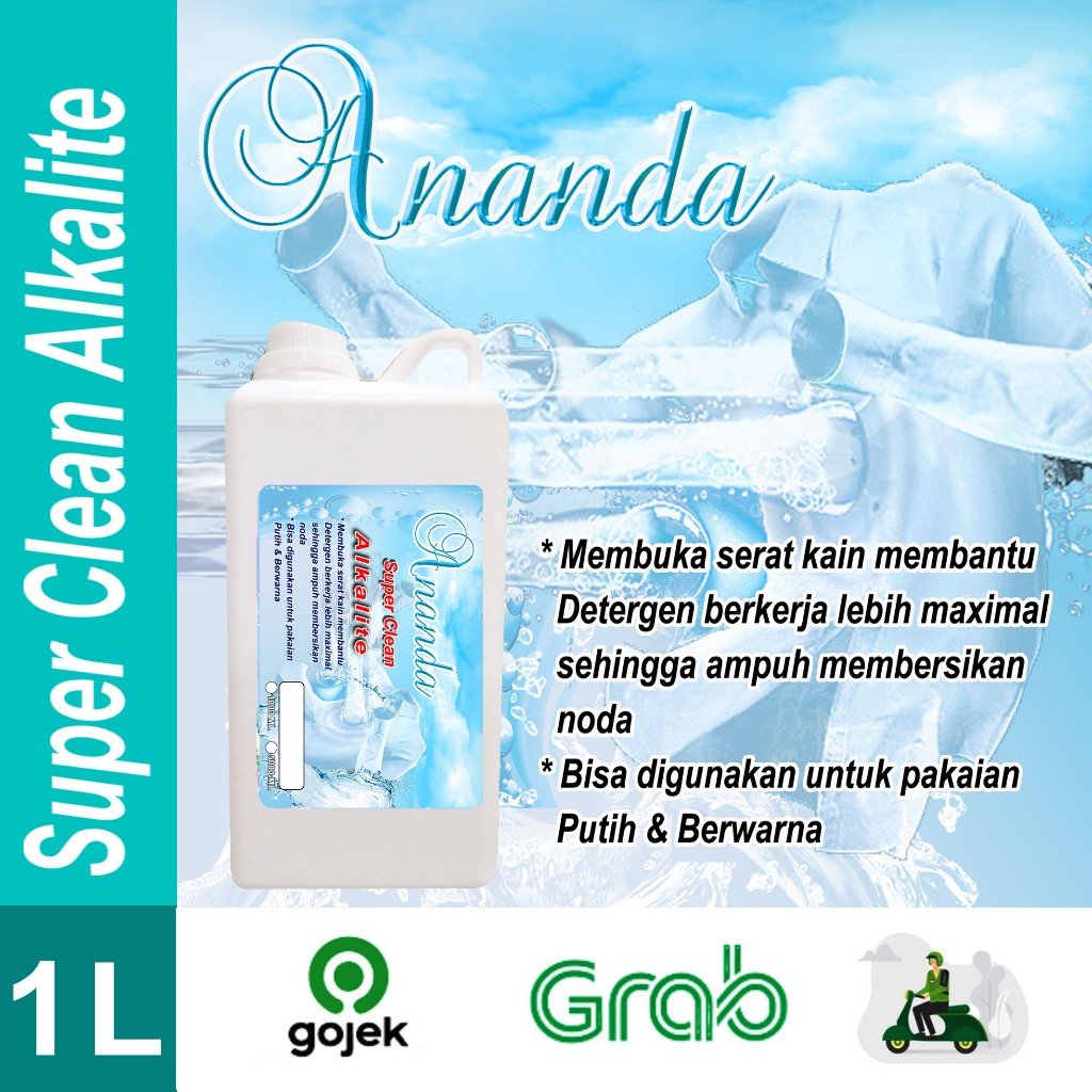 Alkalizer Alkalite Alkali Cairan Alkali Laundry Kemasan 1 L