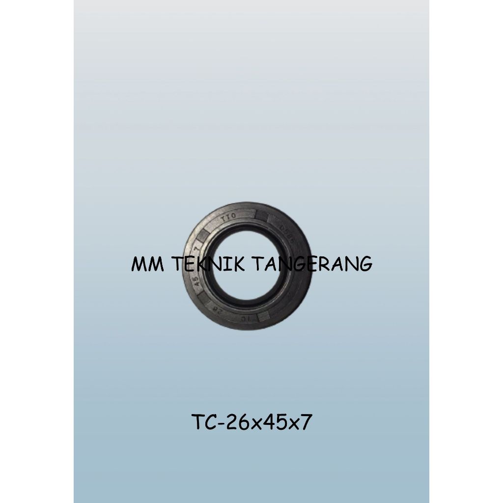 Oil seal TC 26x45x7 26 x 45 x 7 karet oli sil shock breaker 26 45 7