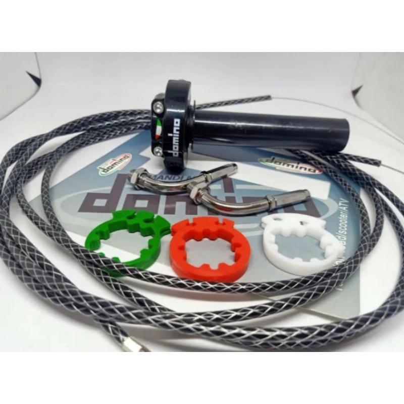 Selongsong Gas Spontan 2 kabel bearing domino L gas cnc