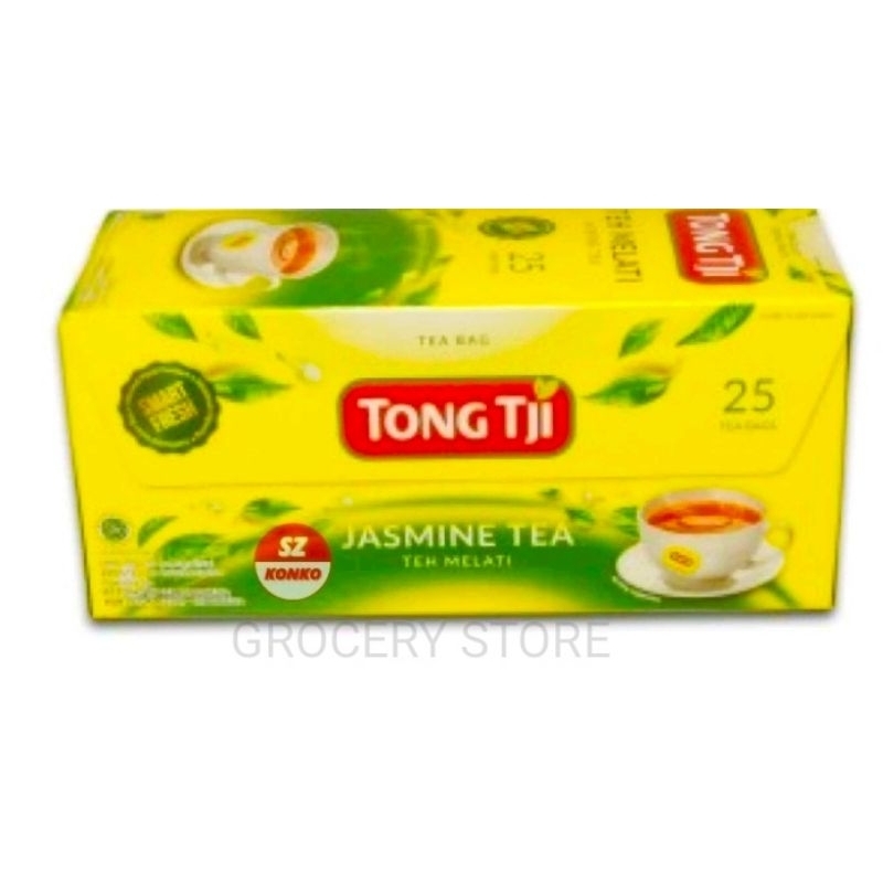 

Teh Tong Tji Jasmine Tea Aroma Melati isi (25bag)-Teh Tong tji Aroma Melati (1Kotak)