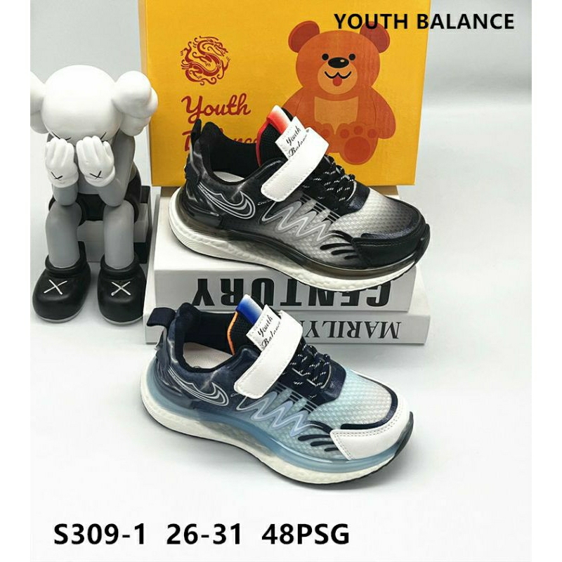 SEPATU YOUTH BALANCE SNEAKERS ANAK CEWEK COWOK TK SD