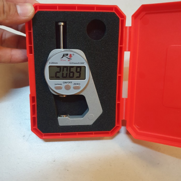 

thickness gauge caliper ukur pengukur ketebalan benda plat multifungsi - Digital 0-20mm Berkualitas