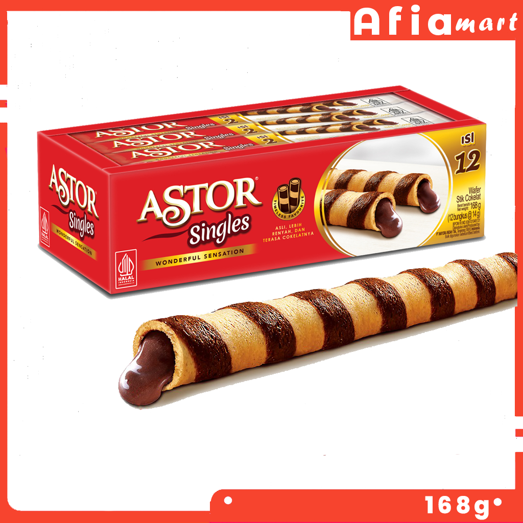 

Astor Singles Stik Coklat 1 Box Isi 12 Pcs