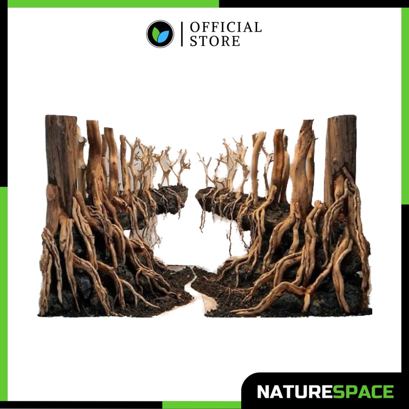 HARDSCAPE JUNGLE STYLE TERSEDIA UNTUK UKURAN AKUARIUM MULAI DARI 30 SAMPAI 60 CM (boleh request tema