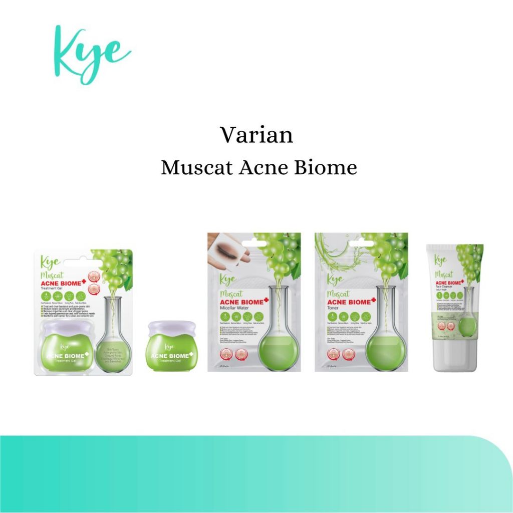 Kye Muscat Acne Biome Micellar Water 15 Pads