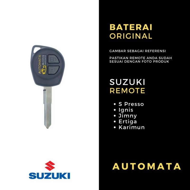 Baterai Remote Kunci Mobil Suzuki X Over Original Panasonic