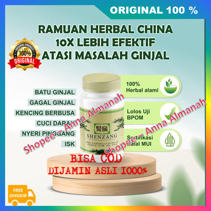 Ramuan Herbal Cina Shenzang Ajaib Batu Ginjal Keluar Sendiri 10X Lebih Efektif Atasi Masalah Ginjal