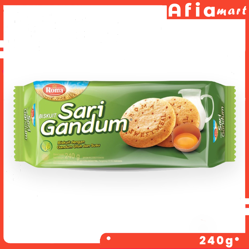 

SARI GANDUM 240 gr - BISKUIT ROMA