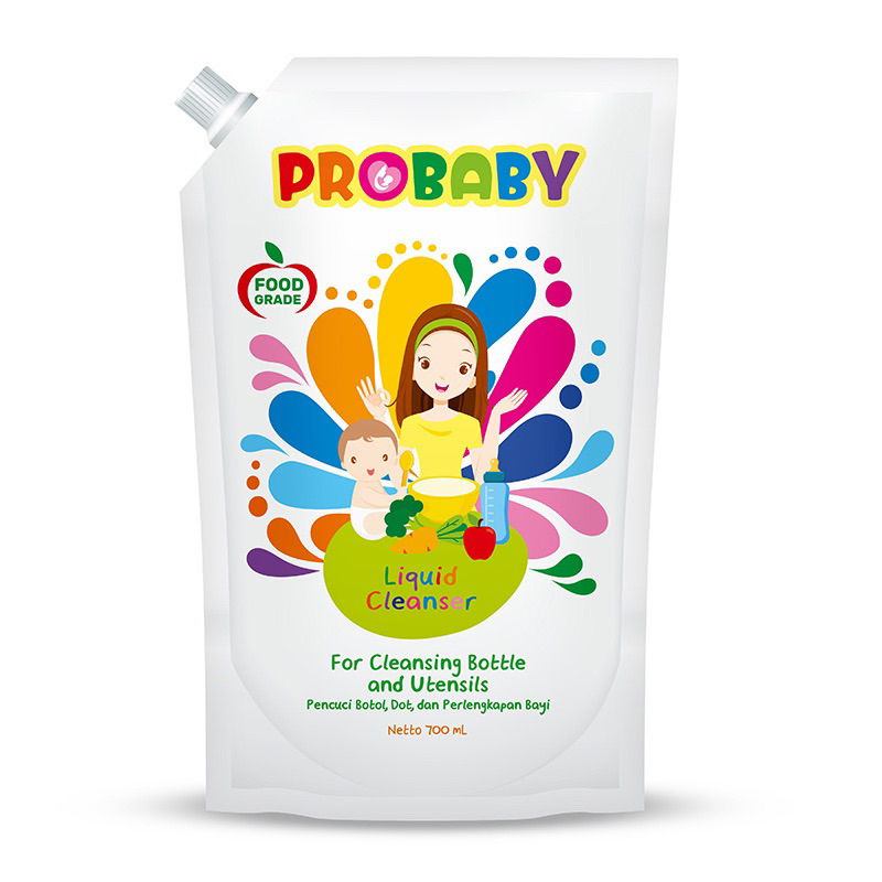 PROBABY Liquid Cleanser 700 ml  PROBABY PENCUCI BOTOL