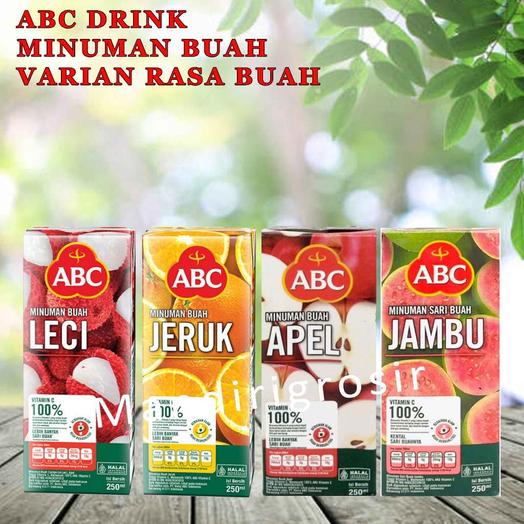 Minuman Jus Buah * Abc Drink *  Minuman Varian Rasa Buah