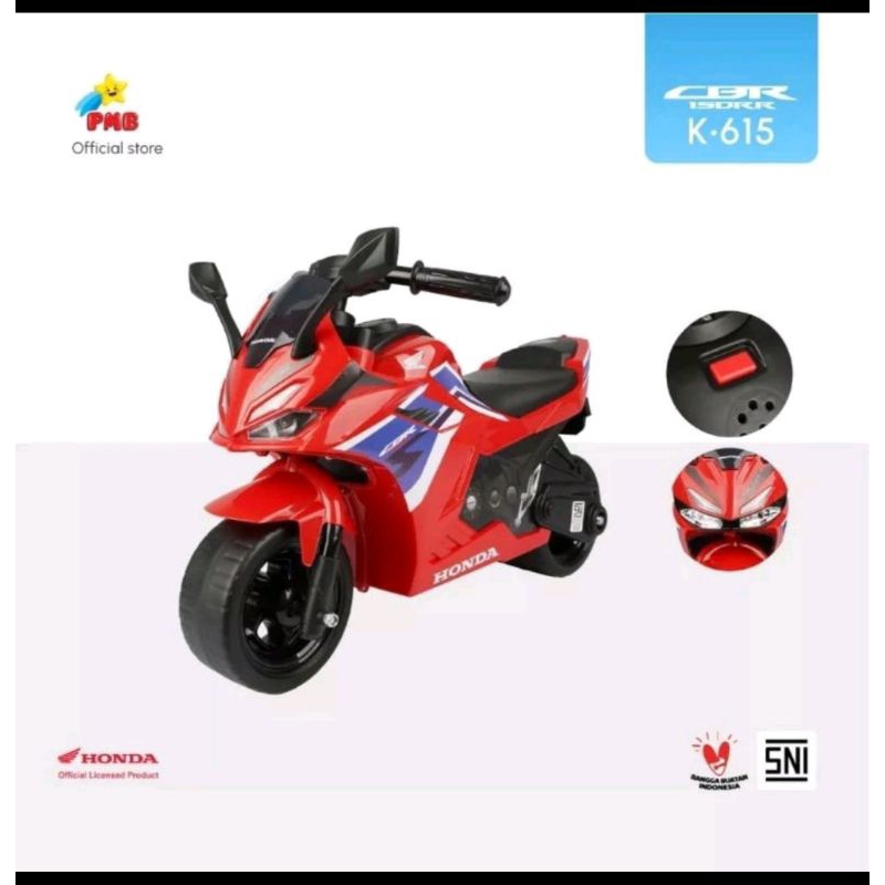 DIJAMIN ORI sepeda motor dorong anak k 611 K612  K613  K 615   ET 2102  Scoopy PCX NMAX