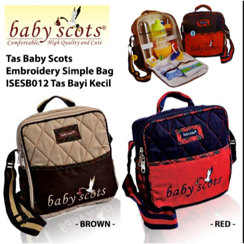Tas Perlengkapan Bayi BABY SCOTS - BABY FAMILY - BABY 2 GO