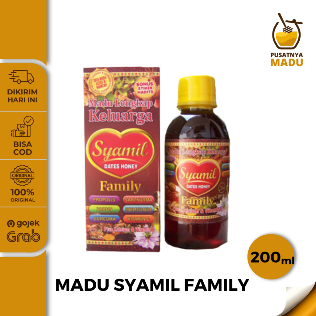 

SYAMIL FAMILY DATES HONEY 200 ML