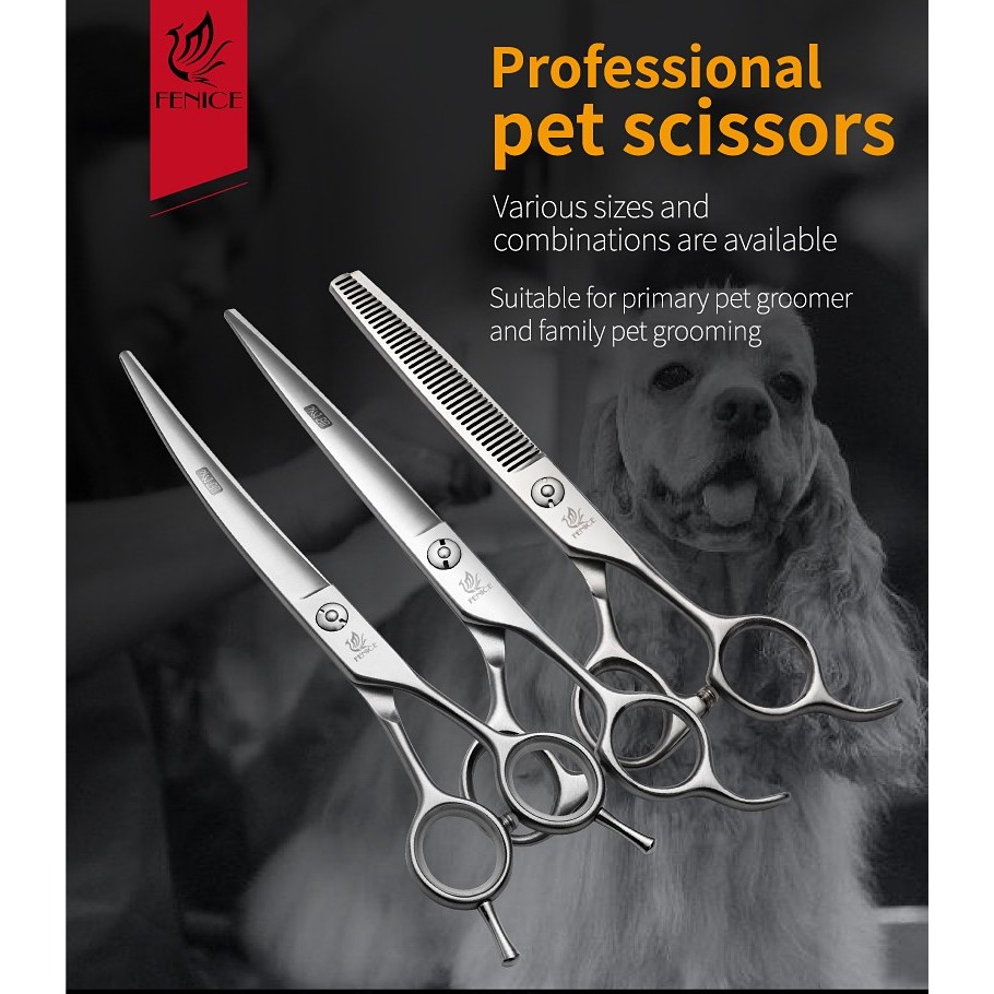 Fenice Gunting Grooming set - Fenice Scissor grooming set
