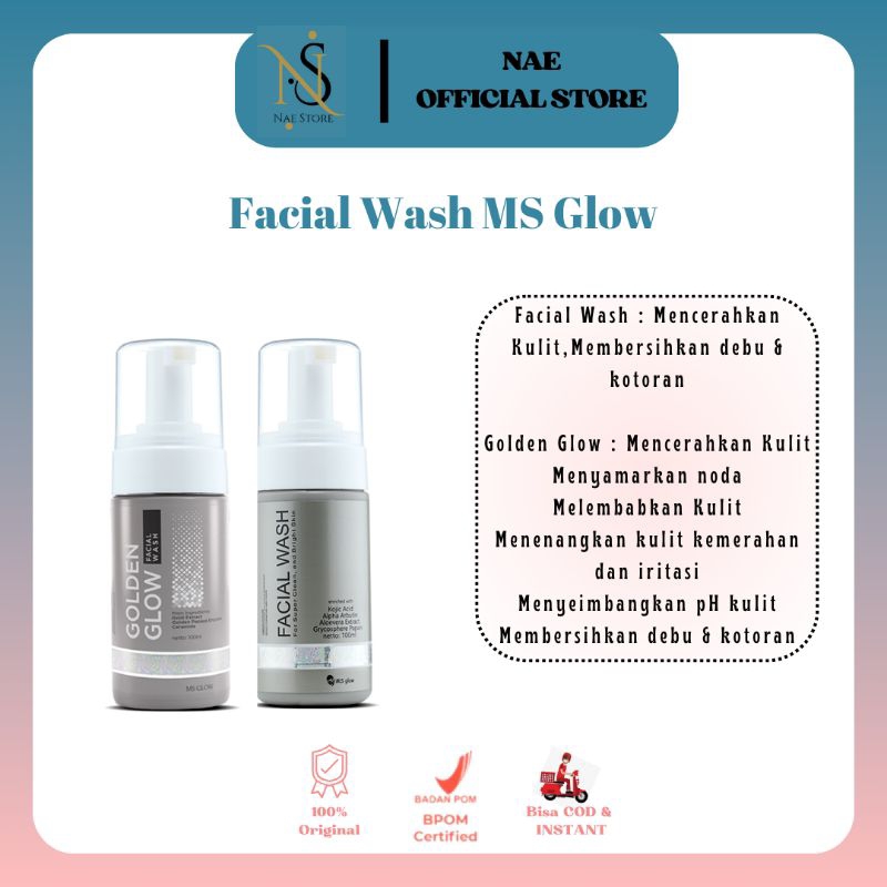 MS GLOW - Facial Wash | Golden Glow Facial Wash