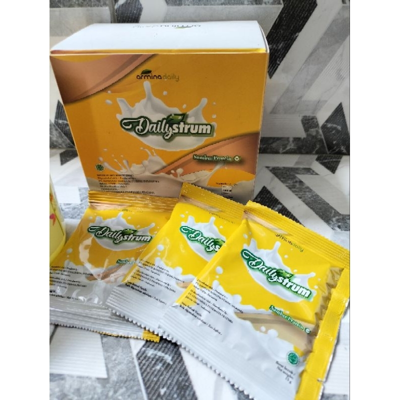 

susu dailystrum 1 box isi 10 sct