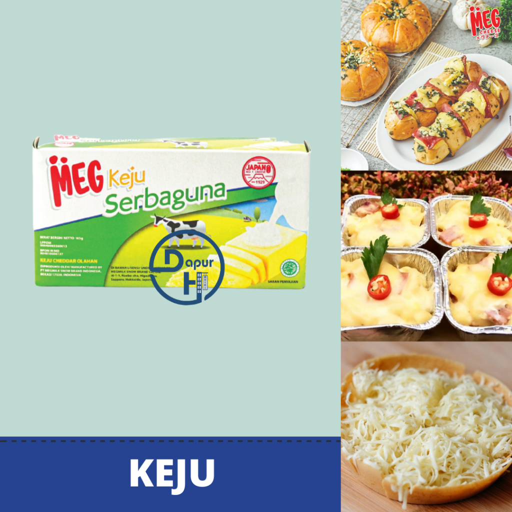 

MEG CHEESE Keju Serbaguna 160 g Halal--