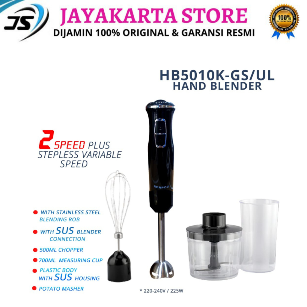 Denpoo HB-5010K-GS Hand Blender