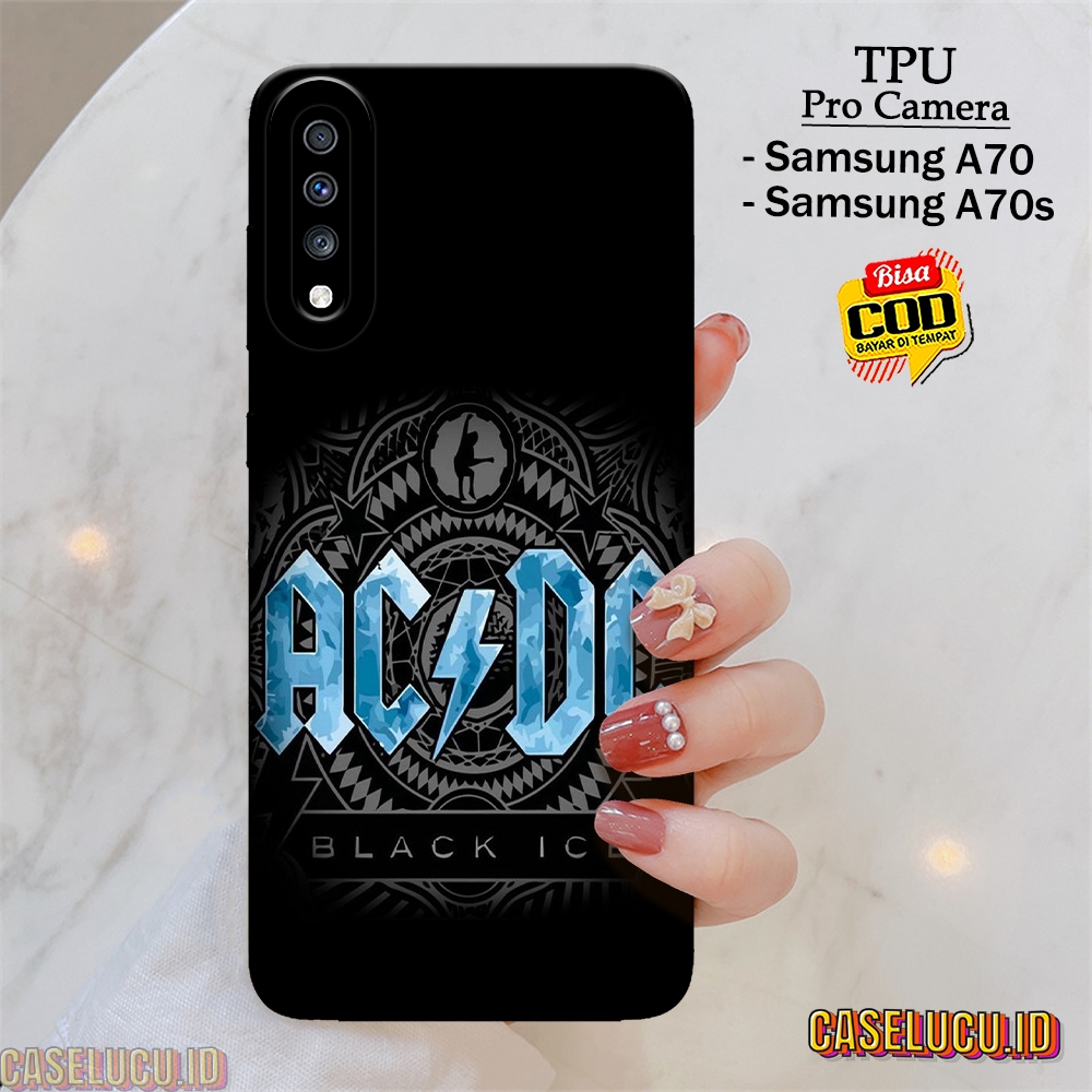 Casing Hp Samsung A70 / A70S Terbaru - Fashion Case Band - Case Samsung A70 / A70S - Soft Case Hp Sa