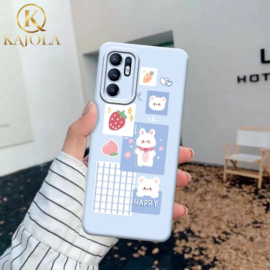 Case Hp OPPO RENO 6 - Case Motif  - OPPO RENO 6 Sicon Hp - Cover Hp - Aksesoris Handphone - Casing M