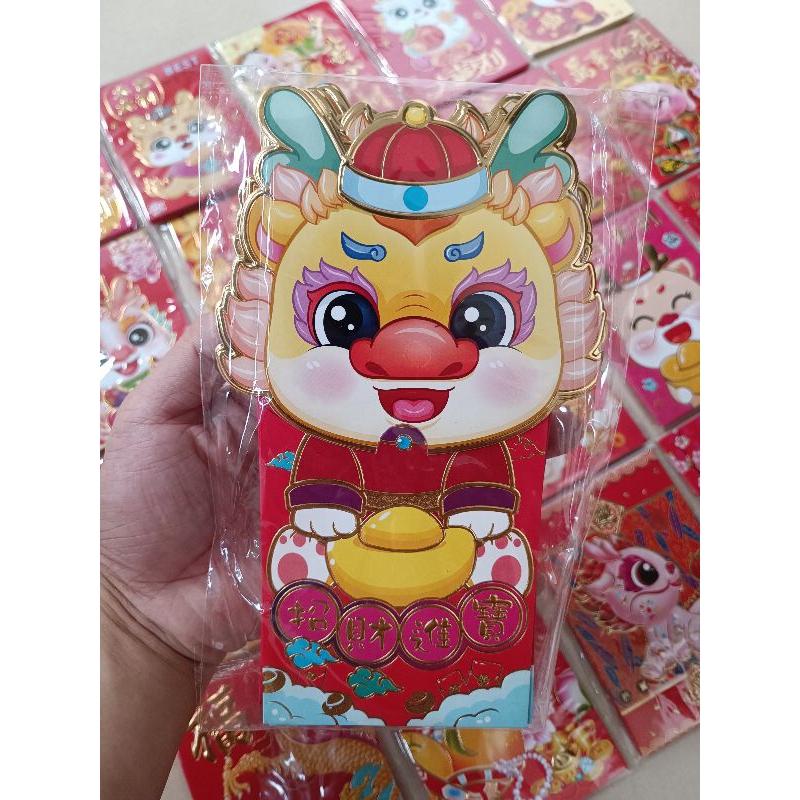 

(E) Angpao sio naga 2024 // angpao karakter naga // angpao edisi imlek 2024 // angpao anak-anak