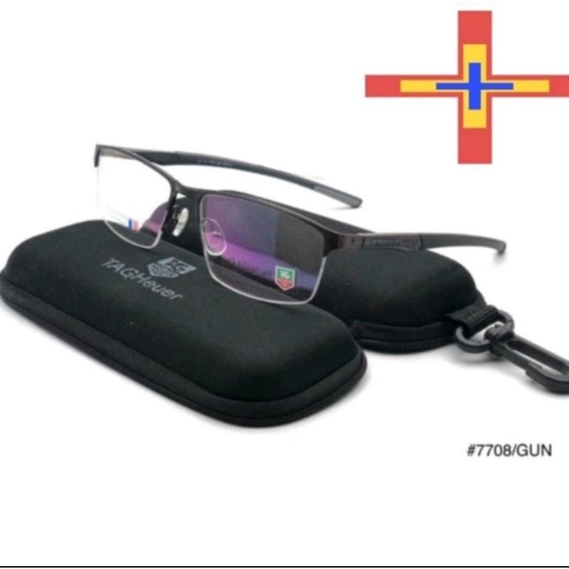 Frame kacamata pria | kacamata sporty | gratis lensa minus