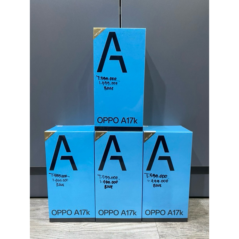 Oppo A17K 3/64 GB ( Ekstended Ram 4 GB )