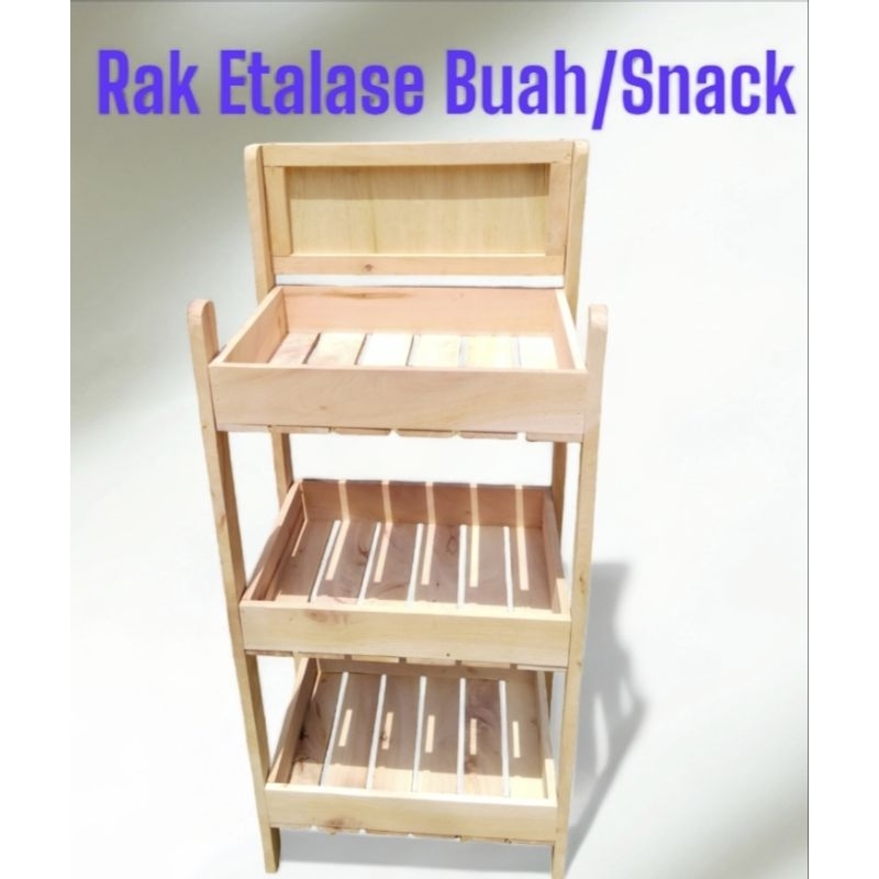 RAK SNACK, RAK DISPLAY,RAK TOKO RAK BUAH SERBAGUNA