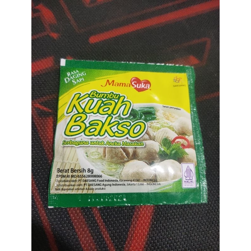 

Bumbu Kuah Bakso Mamasuka