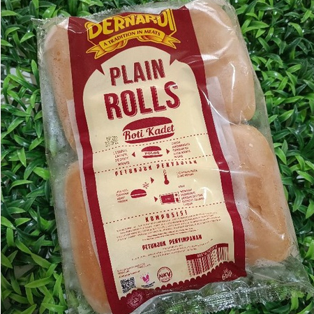 

Bernardi Plain Rolls (Roti Hot Dog Besar) - isi 6 pcs