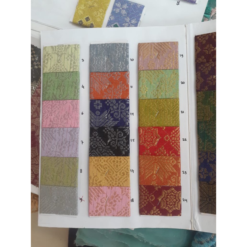 BAHAN SONGKET/ SONGKET PALEMBANG/BAHAN SONGKET SEMI PALEMBANG/KAIN SONGKET/SONGKET PALEMBANG