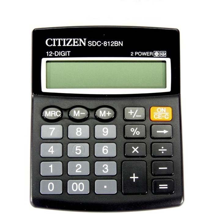 

kalkulator citizen SDC-812bBN 12 digit