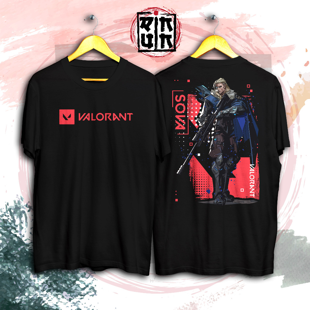 Tshirt Kaos Distro Sova Valorant Agent