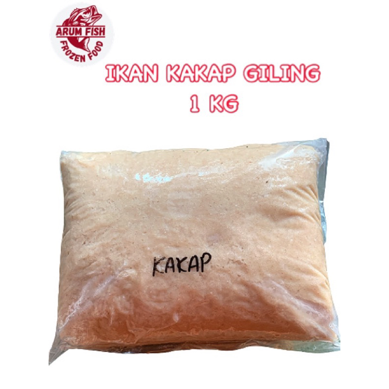 

IKAN KAKAP GILING FRESH 1 KG