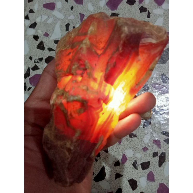 ✅ Batu Raflesia Bengkulu - Motif Sulaiman ( Rough / Bahan Batu Akik Natural asli Bengkulu - bukan ba