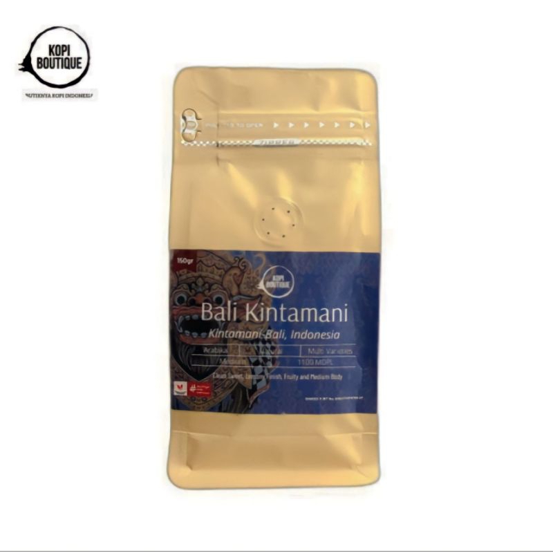 

Kopi Arabica Bali Kintamani Natural 150gr