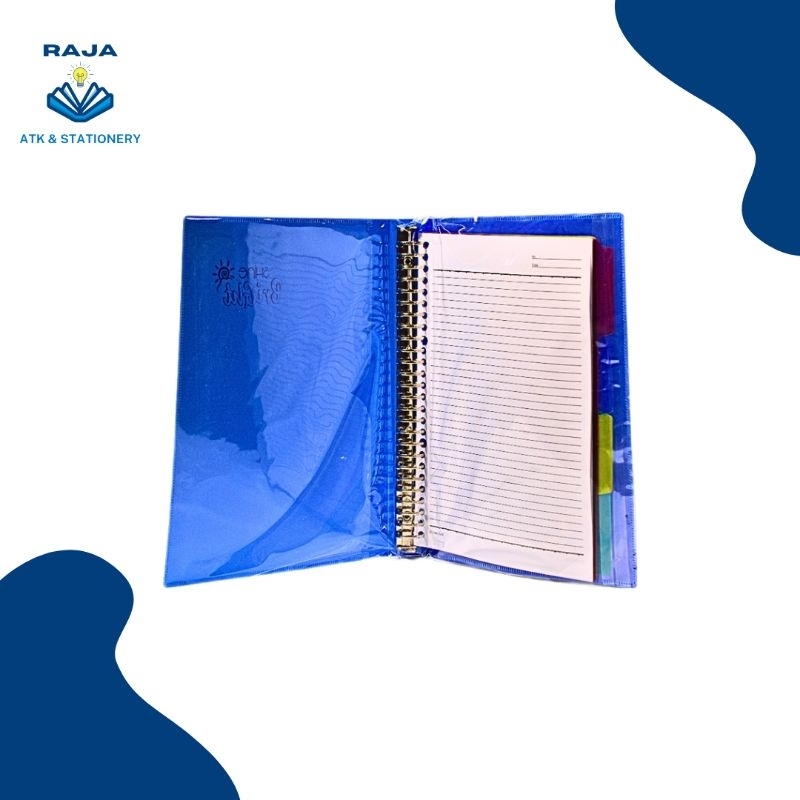 

Binder Note A5 Folder File Biru