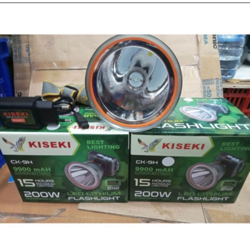 Kiseki Senter Kepala 200 Watt CK 9H