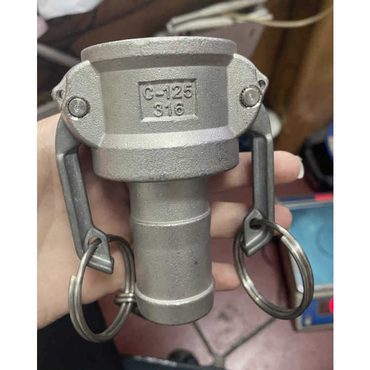 

Camlock type C 1-1/4 / bahan SS stainless steel ss316 Limited